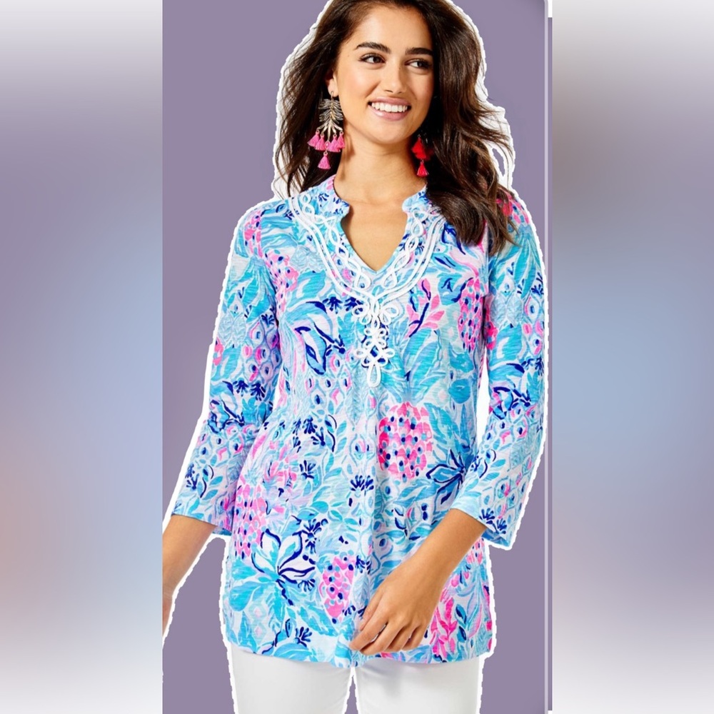 Lilly Pulitzer Kaia Top in Size Large